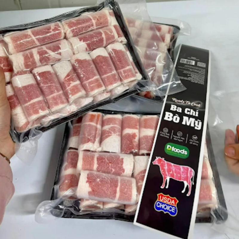 Bò ba chỉ Mỹ