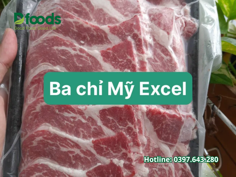 ba chỉ bò excel Mỹ