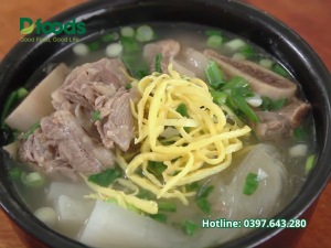 cách nấu canh sườn bò