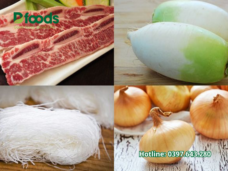 cách nấu canh sườn bò