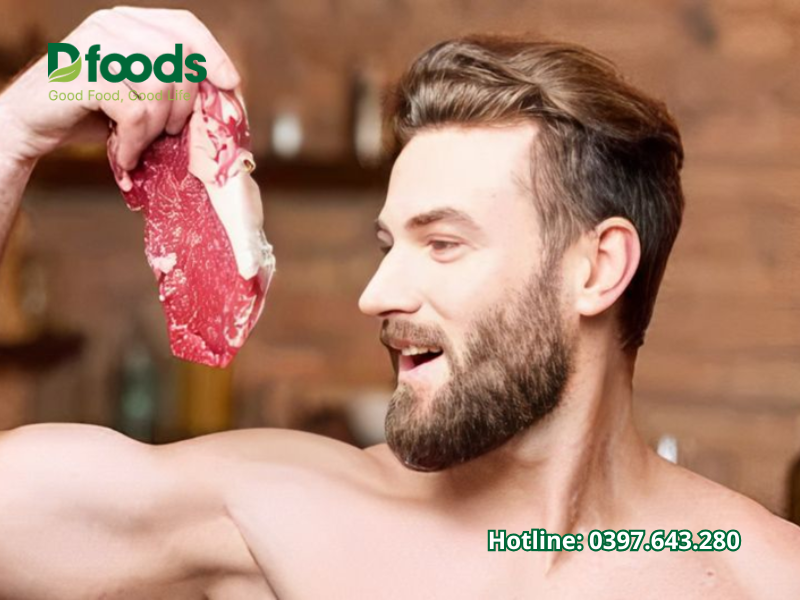 tác dụng của thịt bò đối với nam giới