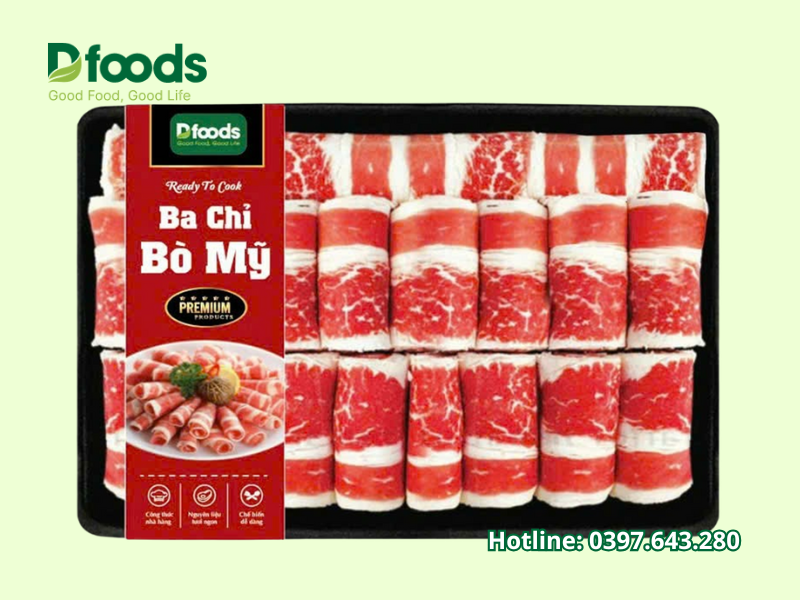 thịt bò Mỹ cao cấp