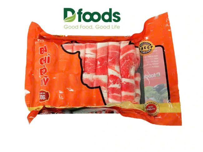 Ba chỉ bò cuộn úc khay 500gr