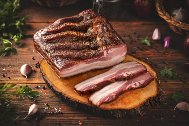 Ba chỉ heo Nga cắt nướng khay 500gr
