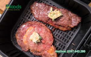 Cách nướng thịt bò Mỹ bằng nồi chiên không dầu